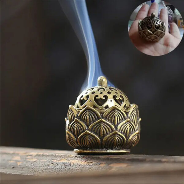 Mini Incensario Flor de Loto